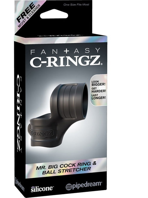 Fantasy C-Ringz Mr. Big Cock Ring And Ball Stretcher